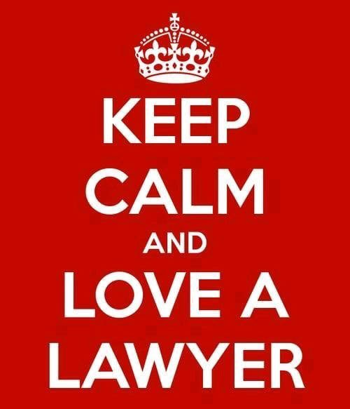 Keep calm and #loveyourlawyer #LoveYourLawyerDay