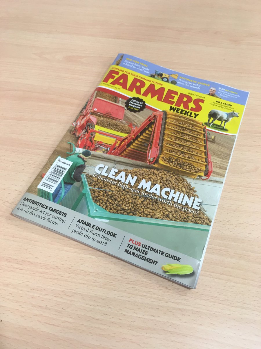GrimmeUK's tweet photo. Pick up a copy of this weeks @FarmersWeekly to find out how one carrot grower has significantly improved there field loading output #GRIMME https://t.co/bclyWuJSrQ