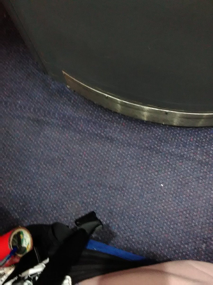 jlmccafferty1's tweet photo. I have the tiny seat in Train #2 but AT LEAST NOBODY IS WEARING A DEATH CLOUD #seriously #hatePatchouli https://t.co/W2A7pJg0KZ