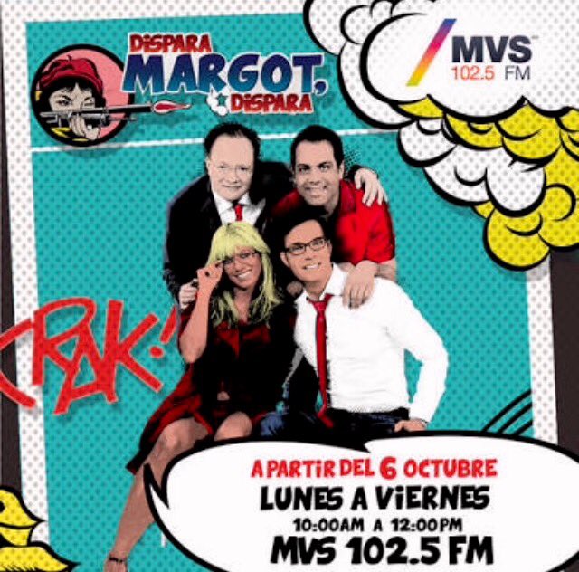 szurita's tweet photo. ¡Estamos cumpliendo ocho años al aire! ¡Hagamos de #8añosconMargot el trending topic No. 1! 🙏🏻😃 https://t.co/NTqw4vlwOm