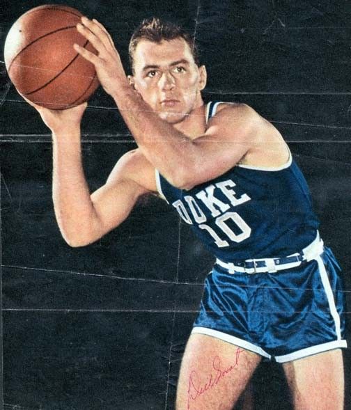 Happy birthday to two-time All-American, two-time NPOY, and the first Dukie to get his jersey retired, Dick Groat 