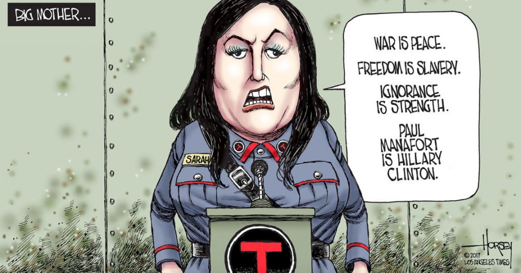 L.A. Times David Horsey forced to apologize for fat-shaming Sarah Sanders