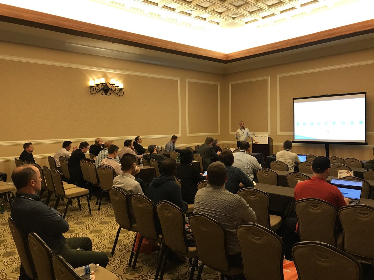 Baris's tweet photo. Thanks @streamingmedia for having me share @googlecloud infrastructure &amp; media solutions @Anvato @Zyncrender #AI  #SMWest #LiveVideo https://t.co/HJckUHU2m0