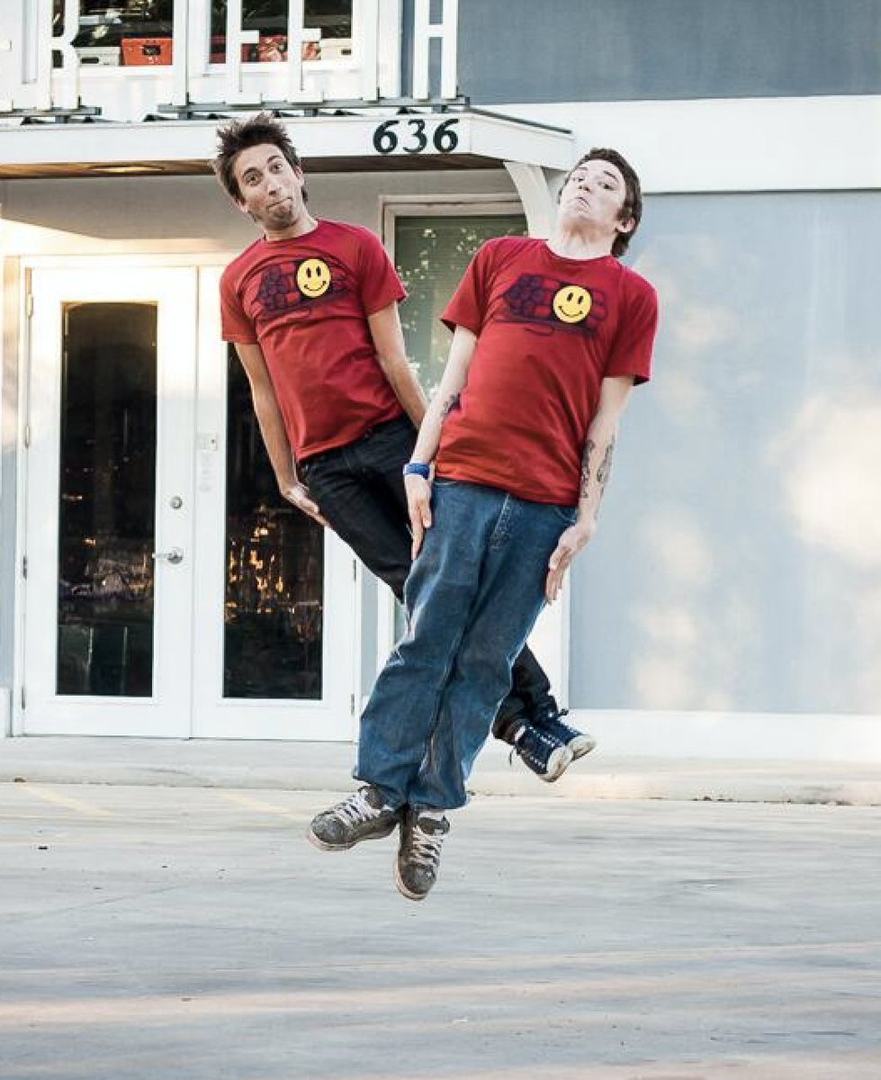 RoosterTeeth's tweet photo. .@AH_Michael &amp; @GavinFree still got it! Get your @AchievementHunt Team Nice Dynamite tee today! https://t.co/PPnaYqZ0lB https://t.co/S8CYMBLo4E