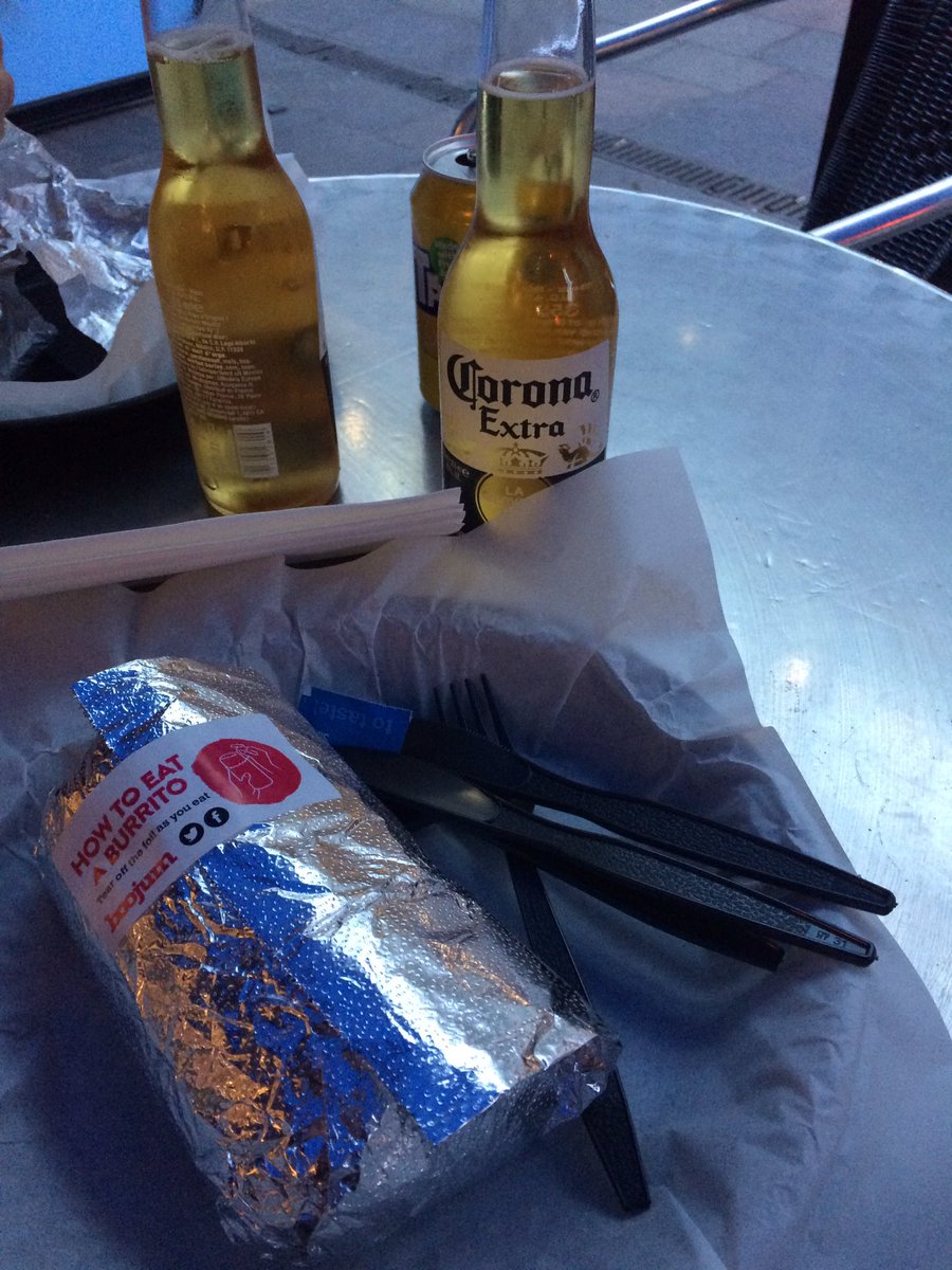 VaivaVoosia's tweet photo. Best burito EVER! @Boojum_Dublin https://t.co/gyZUay1ZXu