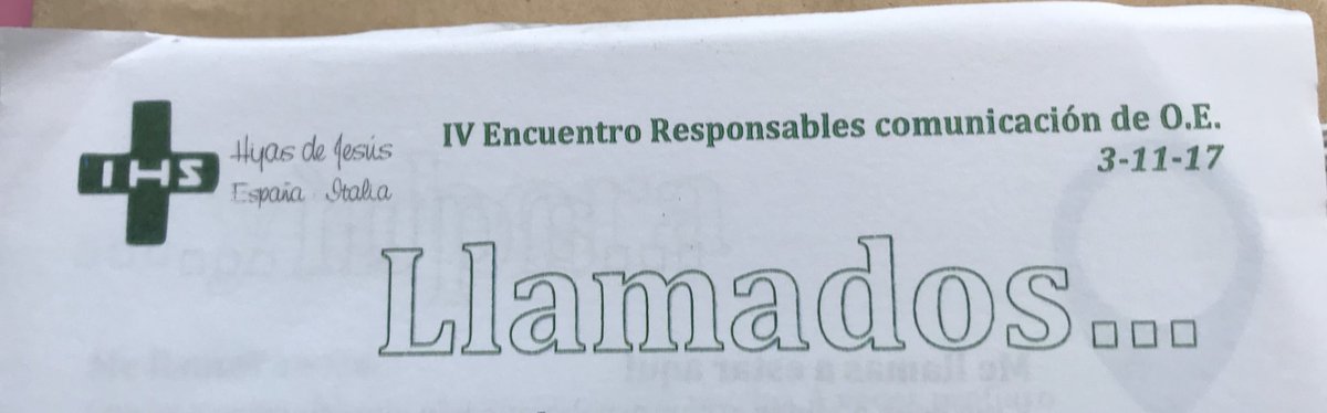 CMaterPurissima's tweet photo. Hoy hemos estado presentes en el IV Encuentro Responsables comunicación de O.E #ComunicandoFi https://t.co/l6Nuh0vBJw
