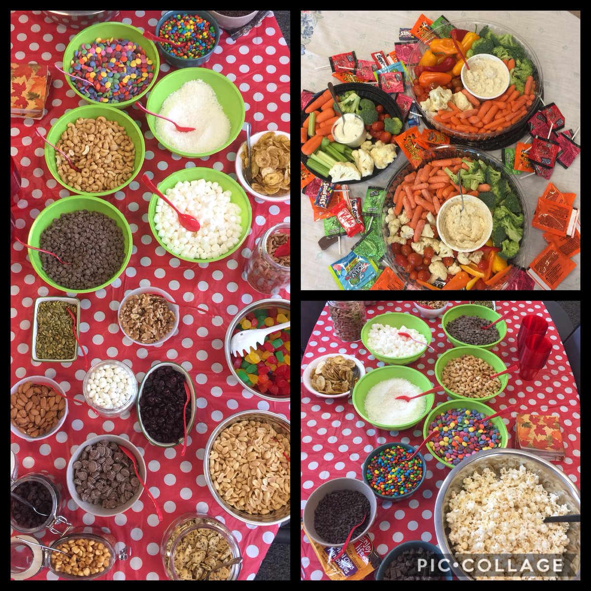 Friday snack, create your personal Trail mix! <a href="/PrairieWaters/">Prairie Waters</a> <a href="/KarenGowda/">Karen Gowda</a> <a href="/efischer03/">Liz Fischer</a> <a href="/AnneMCzember/">Anne-Marie Czember</a> <a href="/APKRentz/">Kristina Rentz</a> <a href="/abenturner/">Adam Turner (he/him)</a>