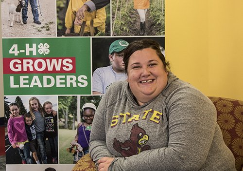 ISUExtPolk's tweet photo. #FunFactCyday: Our CYC, Marci helps Polk Co. youth grow into #TrueLeaders by knowing all things 4-H and Fair. #CyDayFriday @ISUExtension https://t.co/E5DGt0VGCX