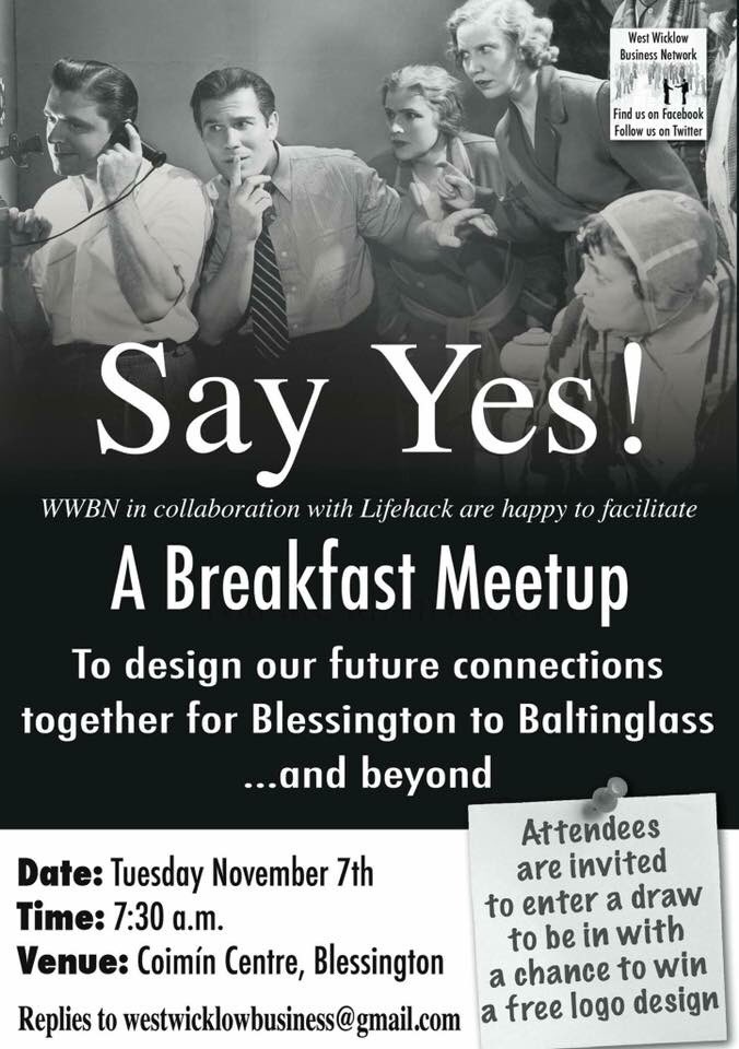 WestWicklowBiz's tweet photo. Come along, have your say! #westwicklow #Business #Wicklow https://t.co/HnI67a1L1B