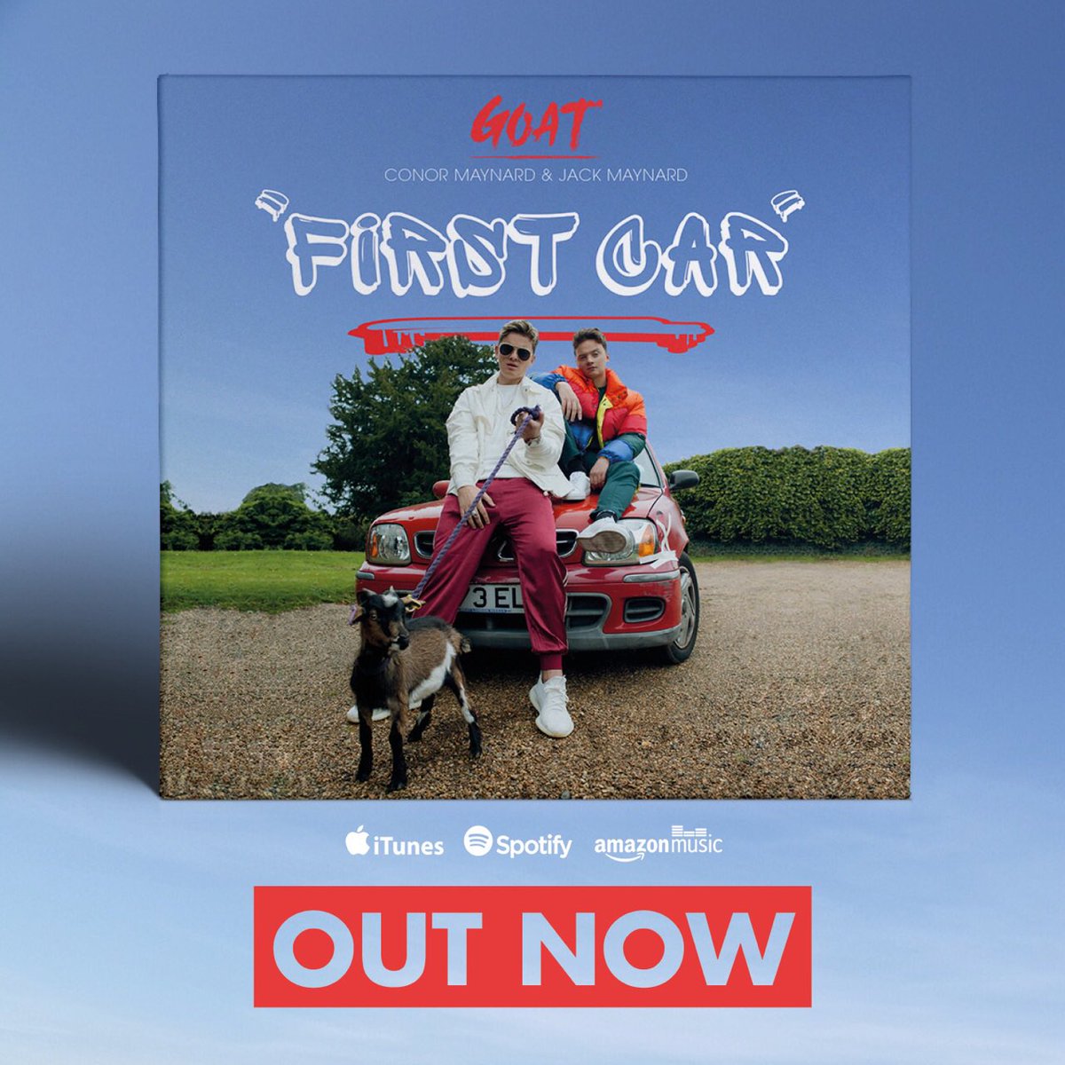 Jack_Maynard23's tweet photo. GOAT - #FIRSTCAR🚗 OUT NOW!! 

iTunes - https://t.co/JpUKNS19Nt

Spotify - https://t.co/fYy71kRLFH 

RETWEET!!! ❤️🔥❤️🔥❤️ https://t.co/Ing3puMnEp