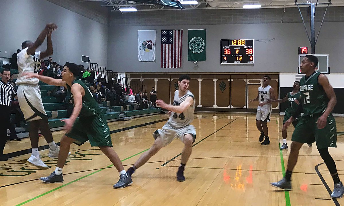 Last night the #OaktonOwls pulled out a 52-48 victory over the <a href="/CollegeDuPage/">College Of DuPage</a> to open the 2017-18 <a href="/NJCAA/">NJCAA</a> season.