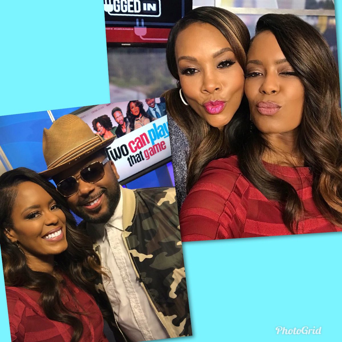 JulieSmithTV's tweet photo. ππ½ @MsVivicaFox & @thecarlpayne 4 coming by #AtlantaPluggedIn. Y'all MUST go C #TwoCanPlayThatGameTheStageplay this wknd @ @foxtheatrestl ! https://t.co/Wj8pDiESCf