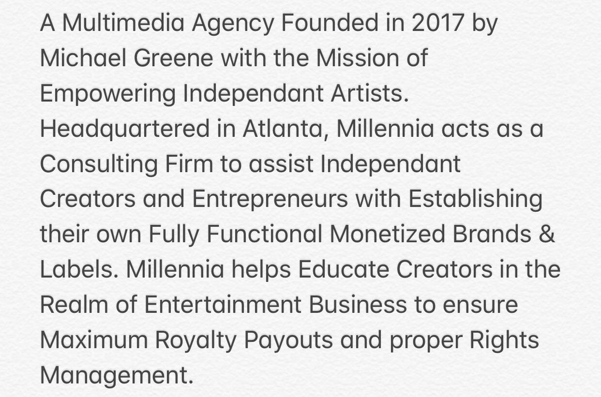 mihkaiel's tweet photo. Building a Team for #Creators Founded by #Creators. Helping #Creators Collect Every Penny That is Owed While Building Your Own Empire. https://t.co/oJ2dqOeqkX