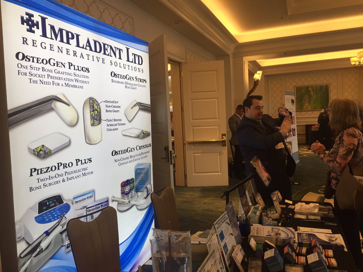 Osteo_Gen's tweet photo. #PikosSymposium #osteogen #impladentltd #dental dentistry #neverstoplearning #movingforward https://t.co/mAegsLzliU