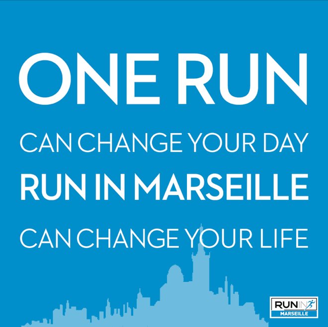 #RunInMarseille change ta vie ! 😃 Mets un ❤ si pour toi aussi, courir, c'est le ☀ de ta journée !