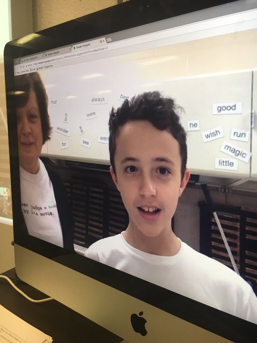 NorElem_Media's tweet photo. β€οΈ our time with .@HilliardWolves class doing #gramem2017 @googlehangouts_ #characterschange @therealmemfox @CliffordCindi @Mrs_Collura https://t.co/vwOVjuIBob