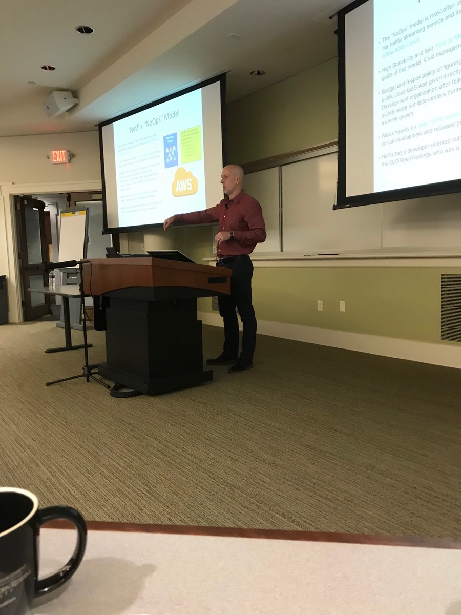 kallelyy's tweet photo. Mike Fisher former PhD student and good friend gave a talk at DM practitioner series on successful innovation teams. #DMprogram https://t.co/KPjmky4pDl