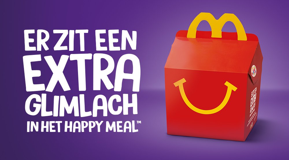 Kinderfonds's tweet photo. Van elk verkocht #HappyMeal op 22/11 gaat een donatie naar de #RMcDHuizen. Op deze manier brengen we samen gezinnen dicht bij elkaar. https://t.co/uHuAShvwrE