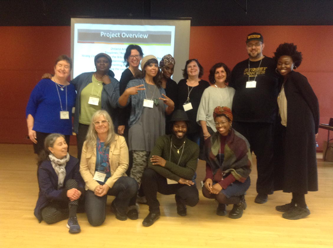 Artists at engageARTS launch <a href="/TDSB_Arts/">TDSB ARTS Dance Drama Music Media Arts Visual Arts</a>   #engage arts