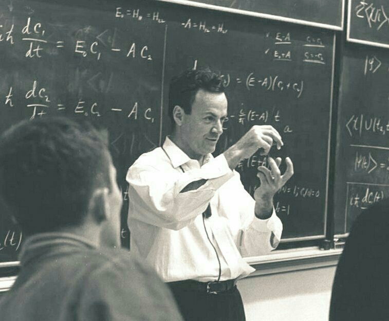 ProfFeynman's tweet image. Students should be made to think like scientists, be open-minded, curious, and especially, to doubt.