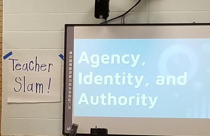 Parker_Panthers's tweet photo. Teacher Chime In Board from our Agency Identity Authority Teacher Learning today @CPSNetwork11 @Parker_Panthers https://t.co/U2btSxKJGP