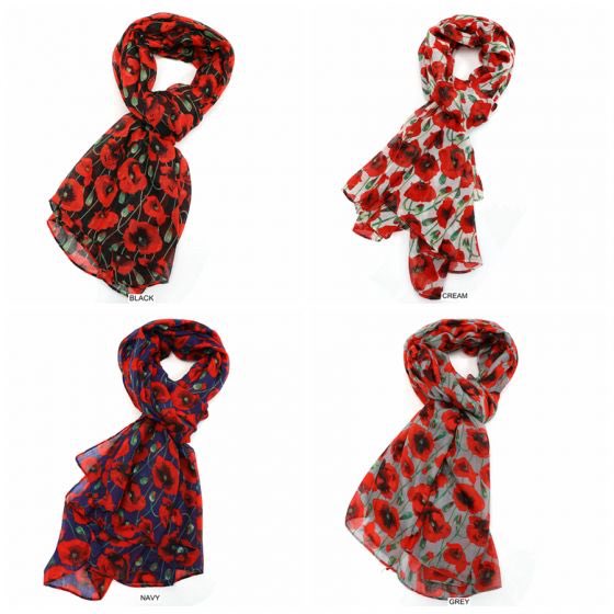 LittleGiftBoxuk's tweet photo. Pretty Poppy Scarves at @LittleGiftBoxuk.  10% of all sales of Poppy Scarves will go to the Poppy Appeal. #Poppy#Poppy Gifts#Poppy scarf https://t.co/mkvzg2adZD
