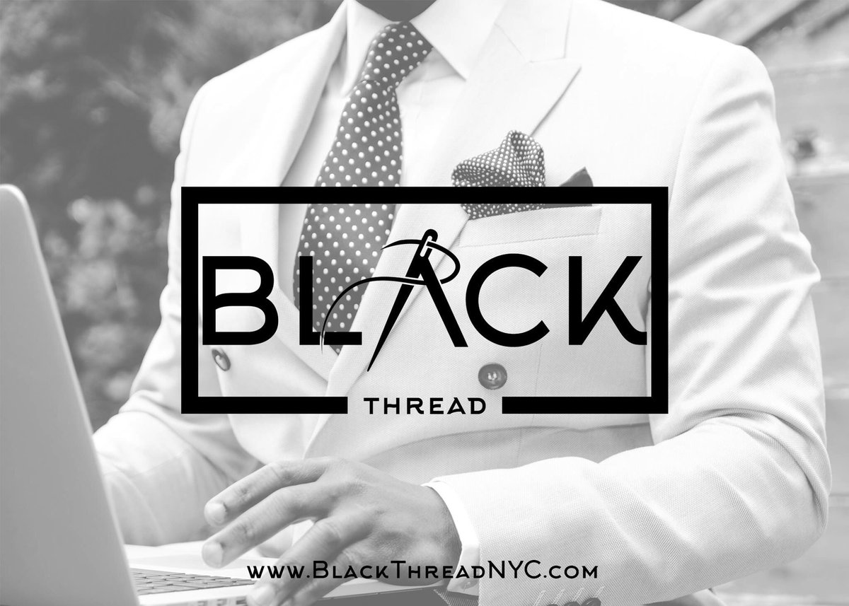 BlackThreadNYC's tweet photo. It’s Launch Day! Visit our brand new official website! https://t.co/d8gmgLLgQN
Designed by: @jl_avant https://t.co/RYEoy1TwA9