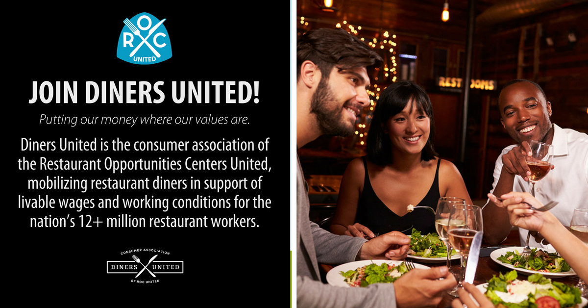 onefairwage's tweet photo. Going out this weekend? Remember those living the #serverlife make as little as $2.13/hr. Make sure to #LoveYourServer with #DinersUnited! https://t.co/PUrCfZfVp6