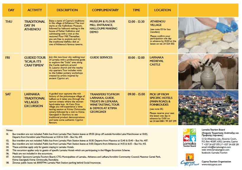 LarnakaRegion's tweet photo. November when we've launched our 6th year of #winterexperiences for you to discover a bit more about our history, culture, food and more https://t.co/p4QO1bzHzj