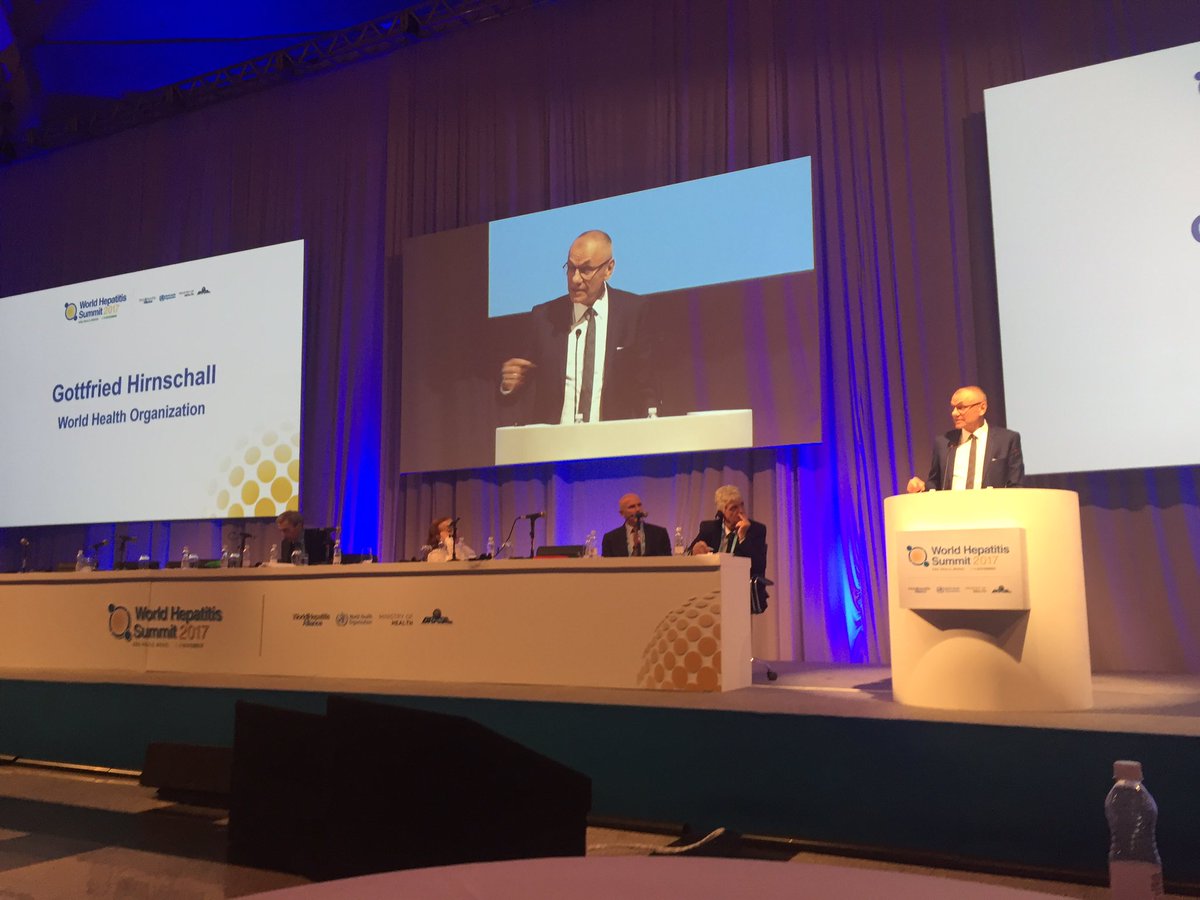 Hep_Alliance's tweet photo. "Horses have left the stables but the race is long &amp; we must get there as quickly as possible" @GHirnschall on elimination #HepSummit2017 https://t.co/1LxIkF0LRE