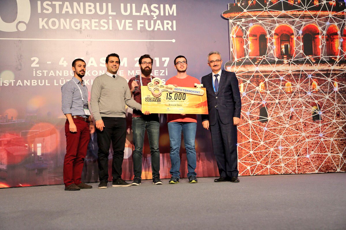 isbakas's tweet photo. Akıllı Ulaşım Çözümleri Yarışması’nda dereceye girenlerin ödülleri @transistnet ‘te düzenlenen törenle sahiplerine verildi @akilliulasimcoz https://t.co/z9vhUMrBwh