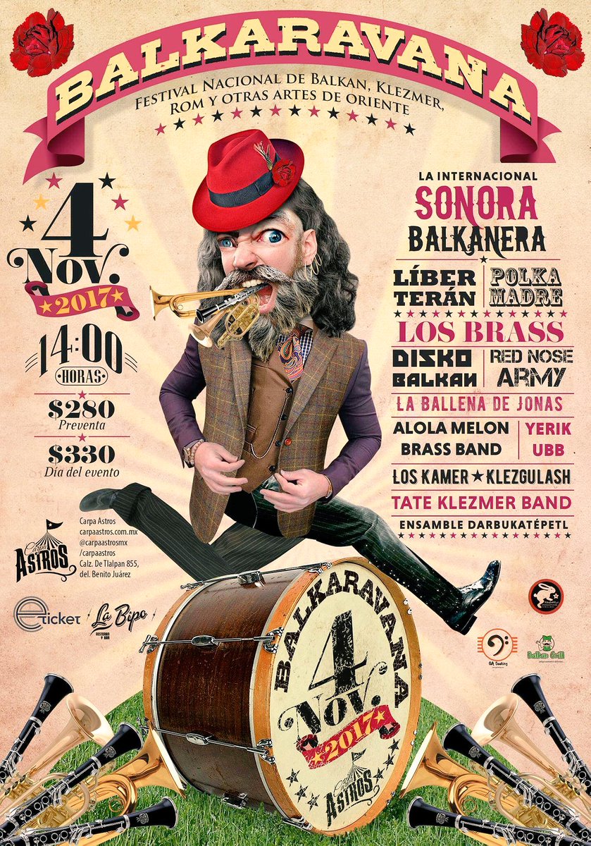 #Balkaravana es mañana y no se lo pueden perder. En @CarpaAstrosMx