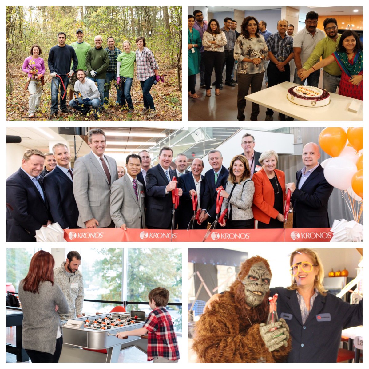 AronAin's tweet photo. What a week @KronosInc! We celebrated our 40th anniversary + grand opening with family & friends across the globe. #WorkInspiredWeek https://t.co/W1TpcLIlzv