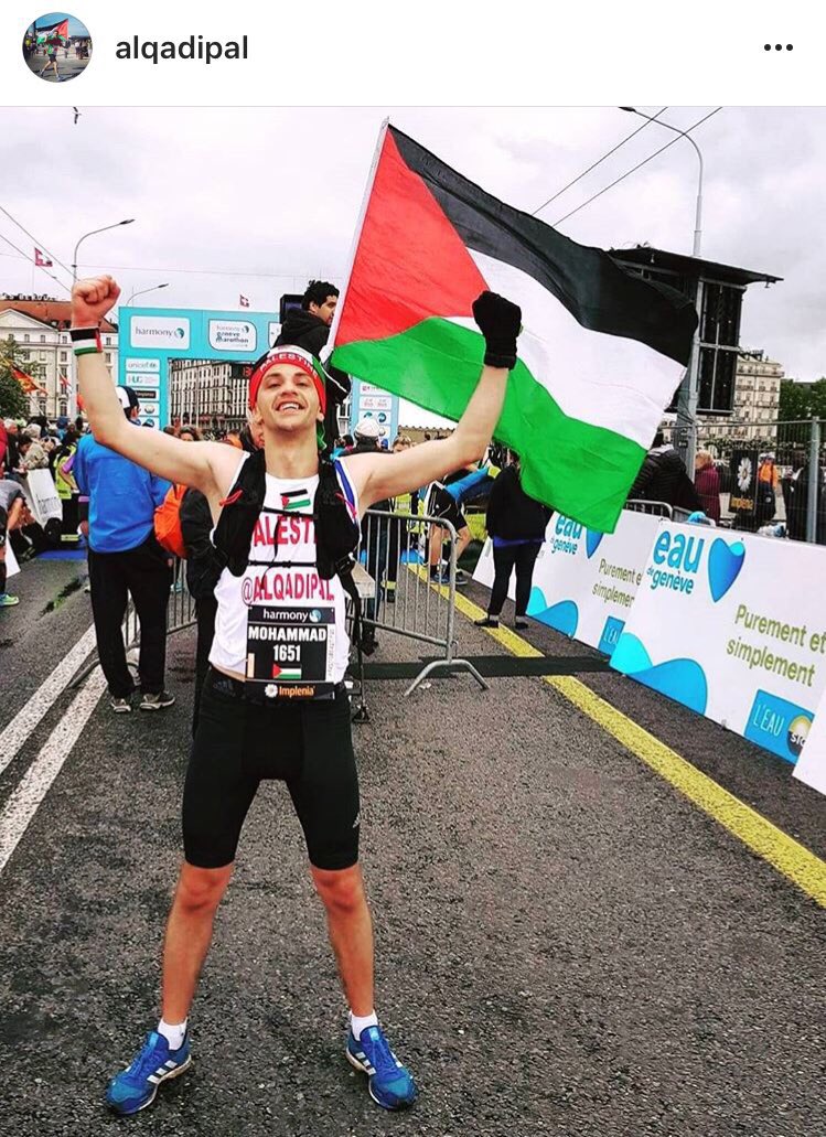 True hero. 10 marathons in 19 months for Palestine 💪 #Alhamdulillah #FreePalestine #GazaSuffers #PalestineAwareness