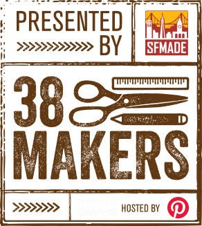 TOMORROW: #ShopLocal @ the #38Makers Holiday Fair <a href="/Pinterest/">Pinterest</a>! Don't miss us &amp; 38 other cool local makers. 11/4, 11am-4pm, 651 Brannan St, SF