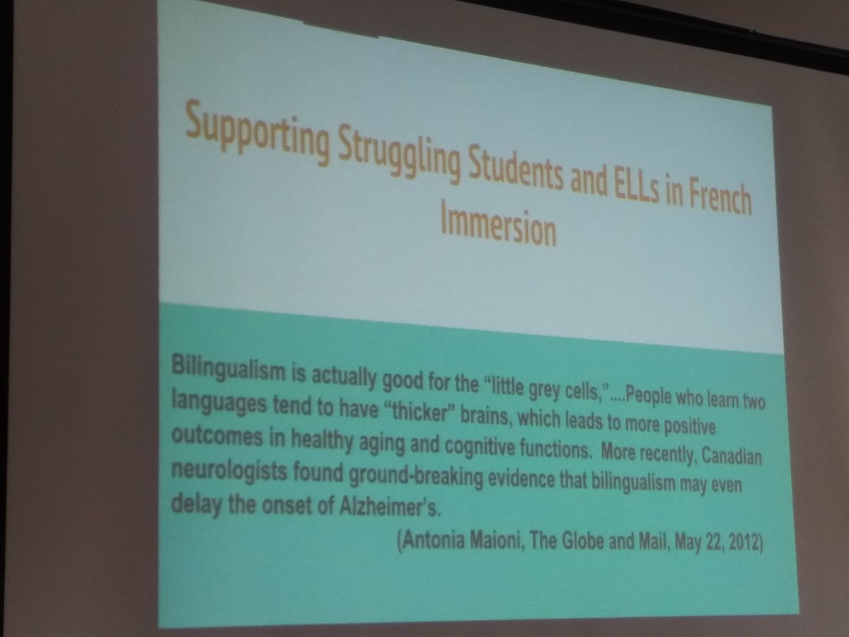 amyshantz's tweet image. Bilingualism is good for the brain! #ACPI2017 Supporting access to languages for ALL Learners!