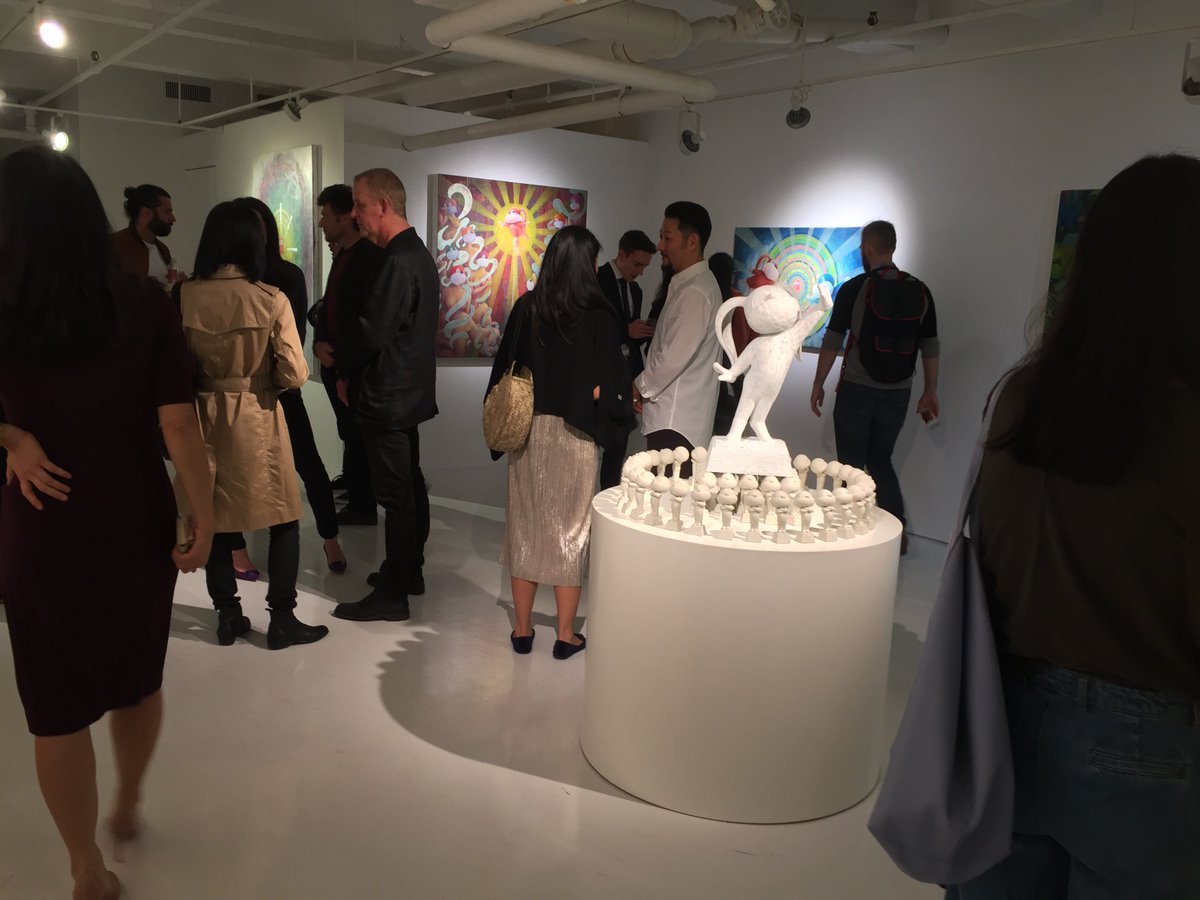 onishigallery's tweet photo. @onishigallery would like to thank all who attended the opening reception of 'POI: A Messenger of Love' last night! 💕 #poieverywhere https://t.co/Y0bXg9cXJ2