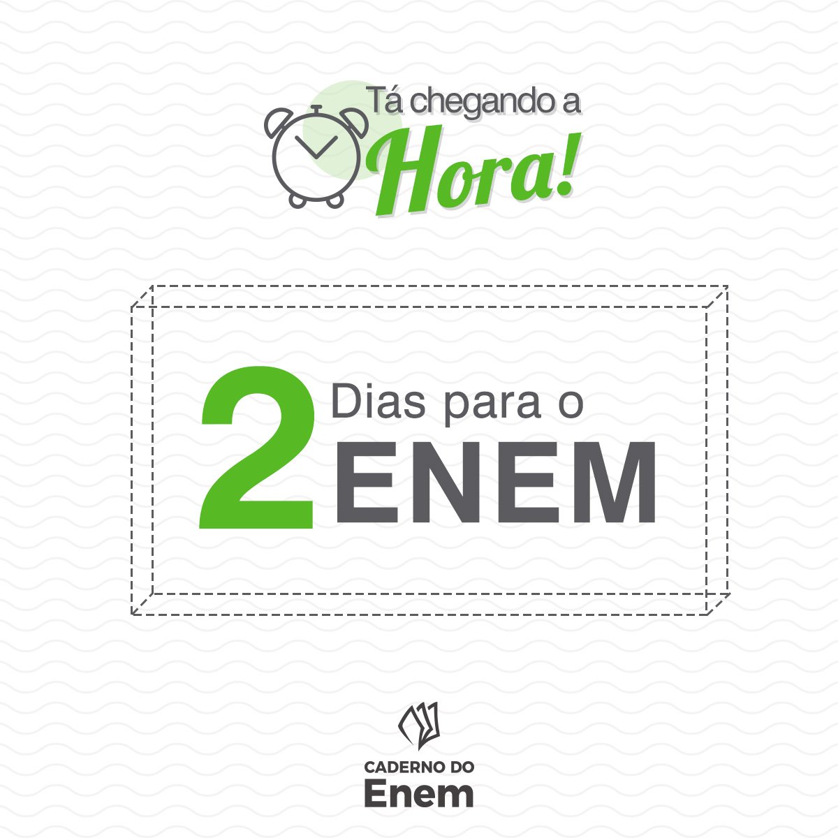 Tá chegando! Quem ta com a gente ? #Enem #Enem2017