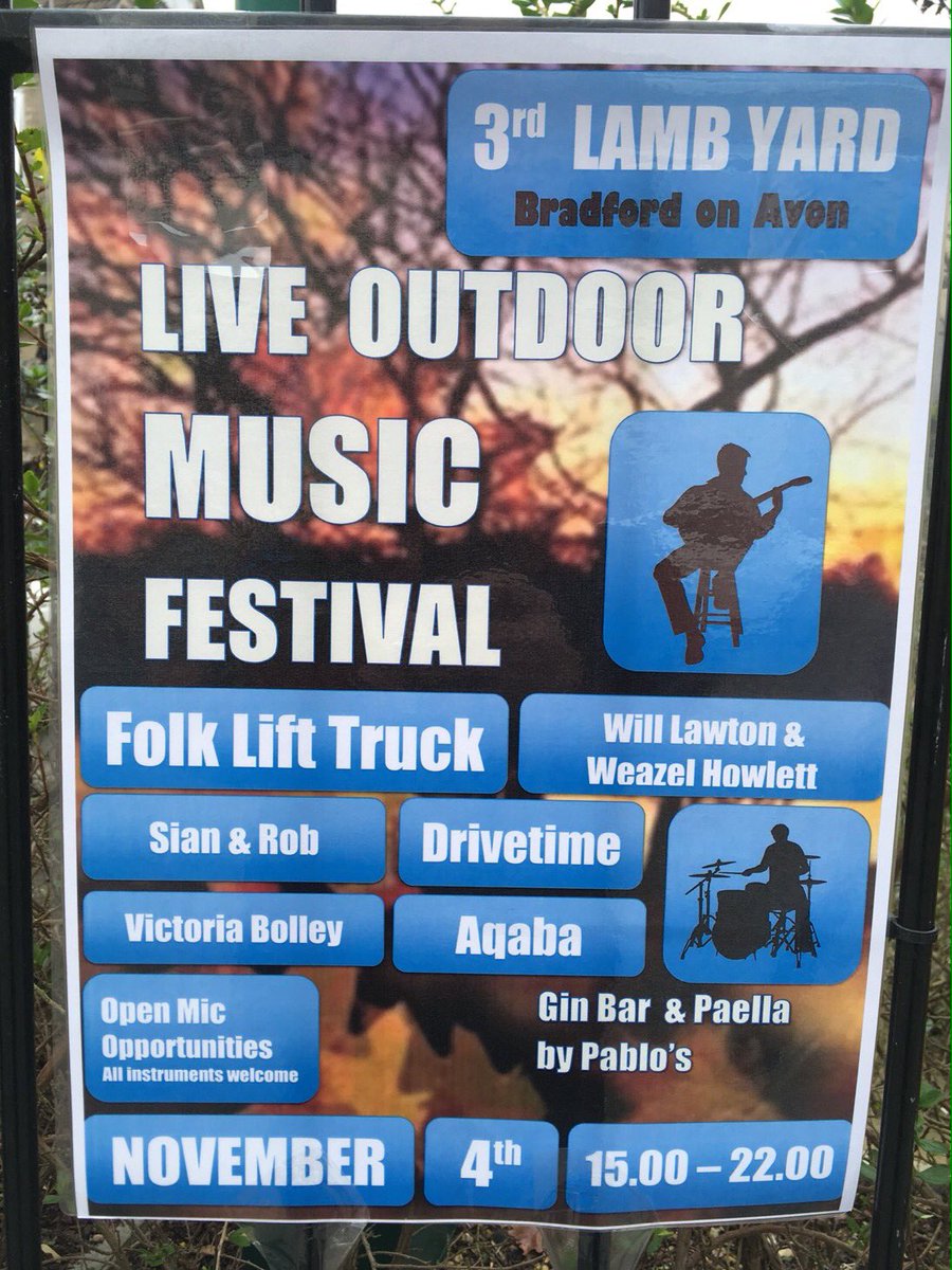 LambYard's tweet photo. #bradfordonavon this #Saturday #music #dancing #market #food #fun.  Join us https://t.co/p6AAjXPMgg