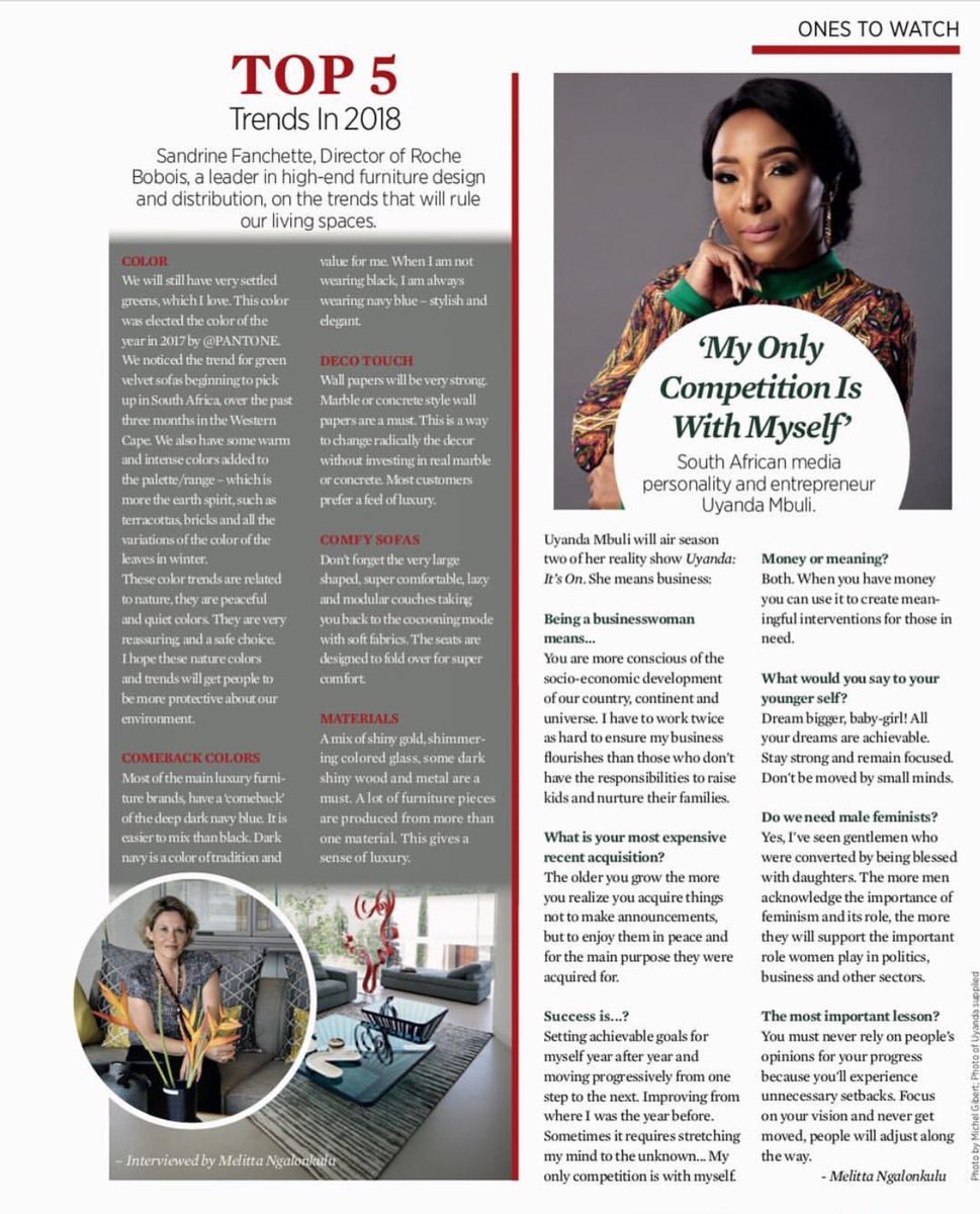 UyandaM's tweet photo. Featured on Forbes Magazine as the Businesswoman to watch in 2018... Truly humbled✨🙏🏿✨... DON'T MISS TONIGHT'S EPISODE!!!!  #UyandaItsOn https://t.co/XEYF6KmeE5