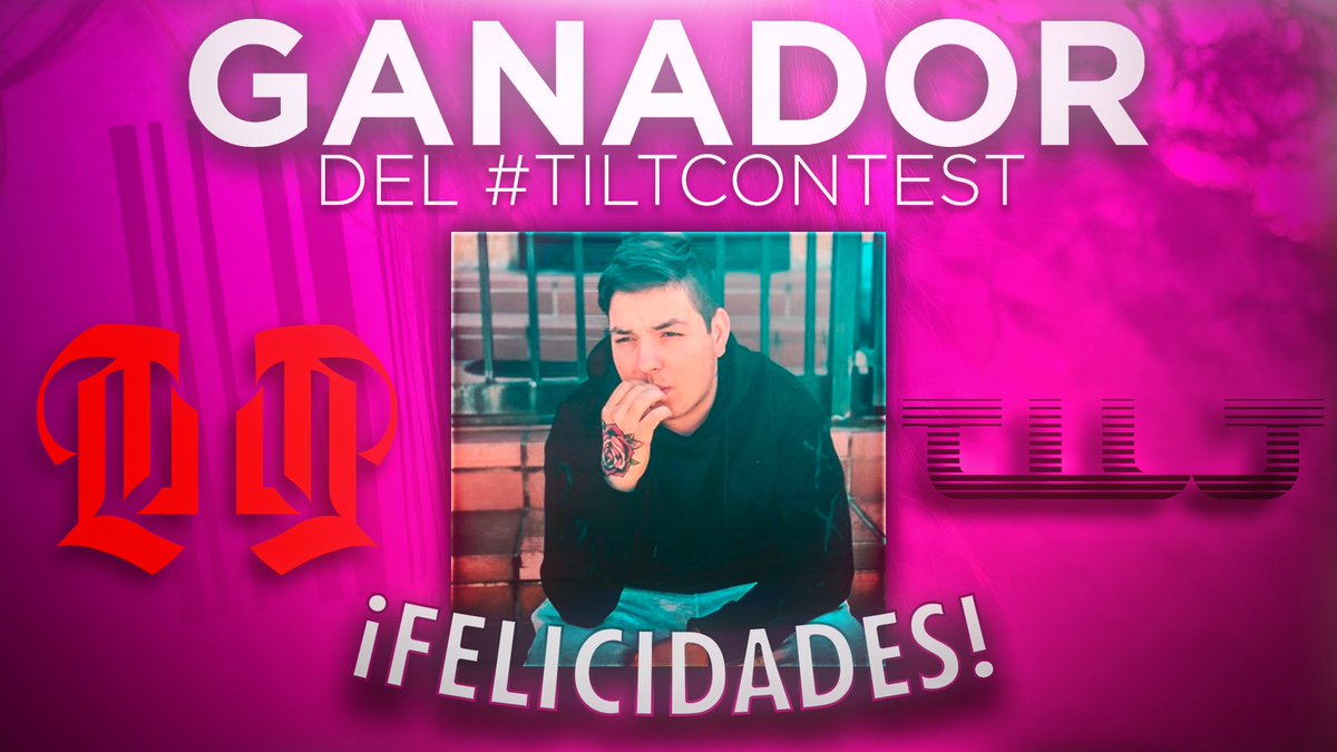 TiltClothingES's tweet photo. ¡EL GANADOR DEL #TiltContest ES @GabrieloAlex! 

¡Seguidlo para ver diseños fantásticos!

Pronto daremos más noticias 🌷 https://t.co/pQVs8s3Dxr
