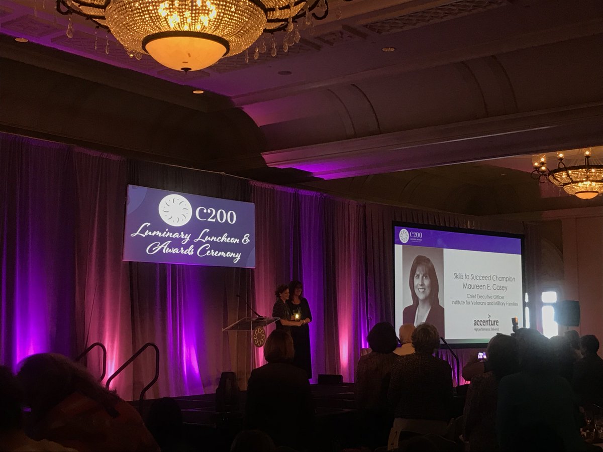 Congratulations to all of the 2017 Luminary Award winners; Ilene S. Gordon, Pamela Chambers O’Rourke, @Shelarchambeau &amp; Maureen E. Casey!