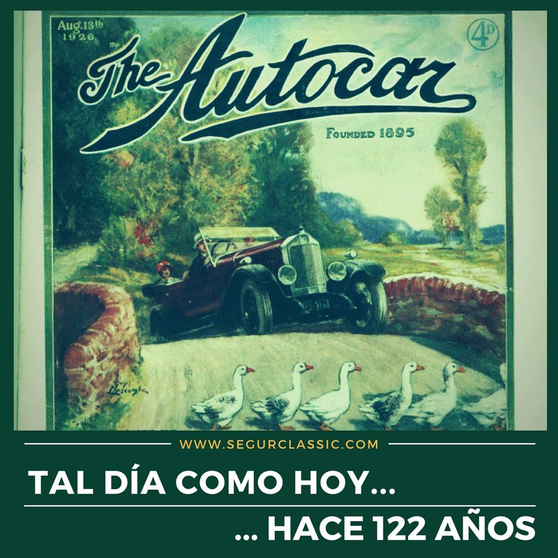 ClubSClassic's tweet photo. La #reviusta de #Automoviles más antigua del mundo, #theautocar https://t.co/xrB7tvMySp