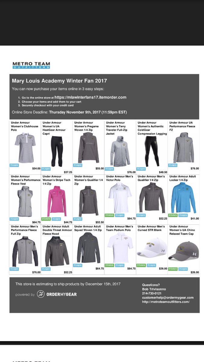 weareTMLA's tweet photo. The TMLA Fan Store is open! Follow the link to get the latest Hilltopper Gear!!  https://t.co/jmXFGnUDP9 https://t.co/NMvqKVl2u5