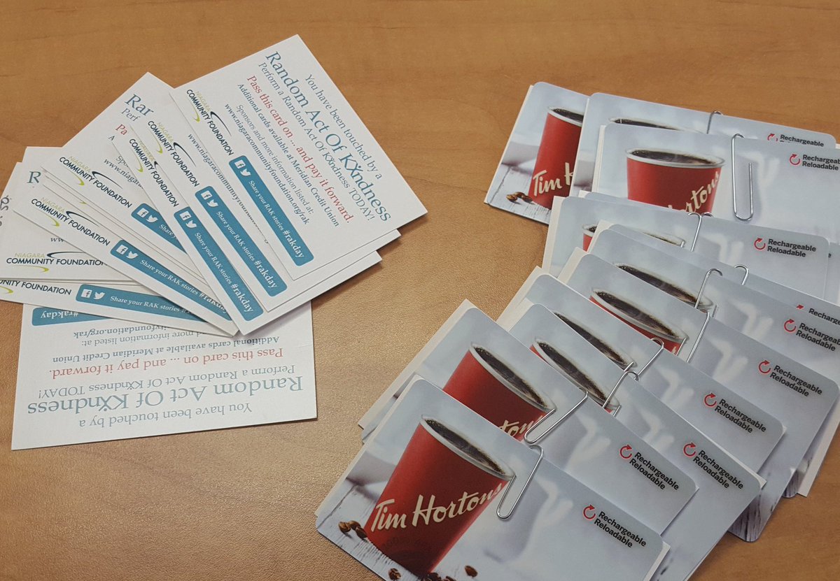 Happy Random Act of Kindness Day folks!
#rakday #meridian #portcolborne #nov3rd #rak