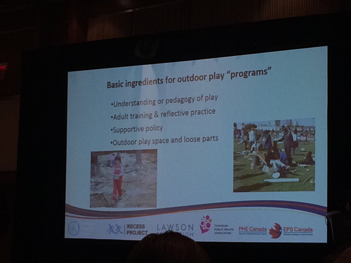 Stef_Partridge's tweet photo. Let's keep questioning how we can facilitate play! @PHECanada @CSHUOttawa #HSCForum2017 https://t.co/wyNNFijZfb