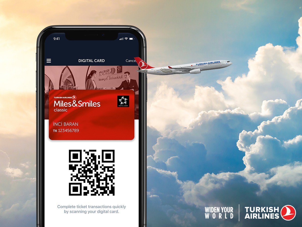 Turkish Airlines on Twitter "Your Miles&Smiles card is now on your mobile! Download our new app