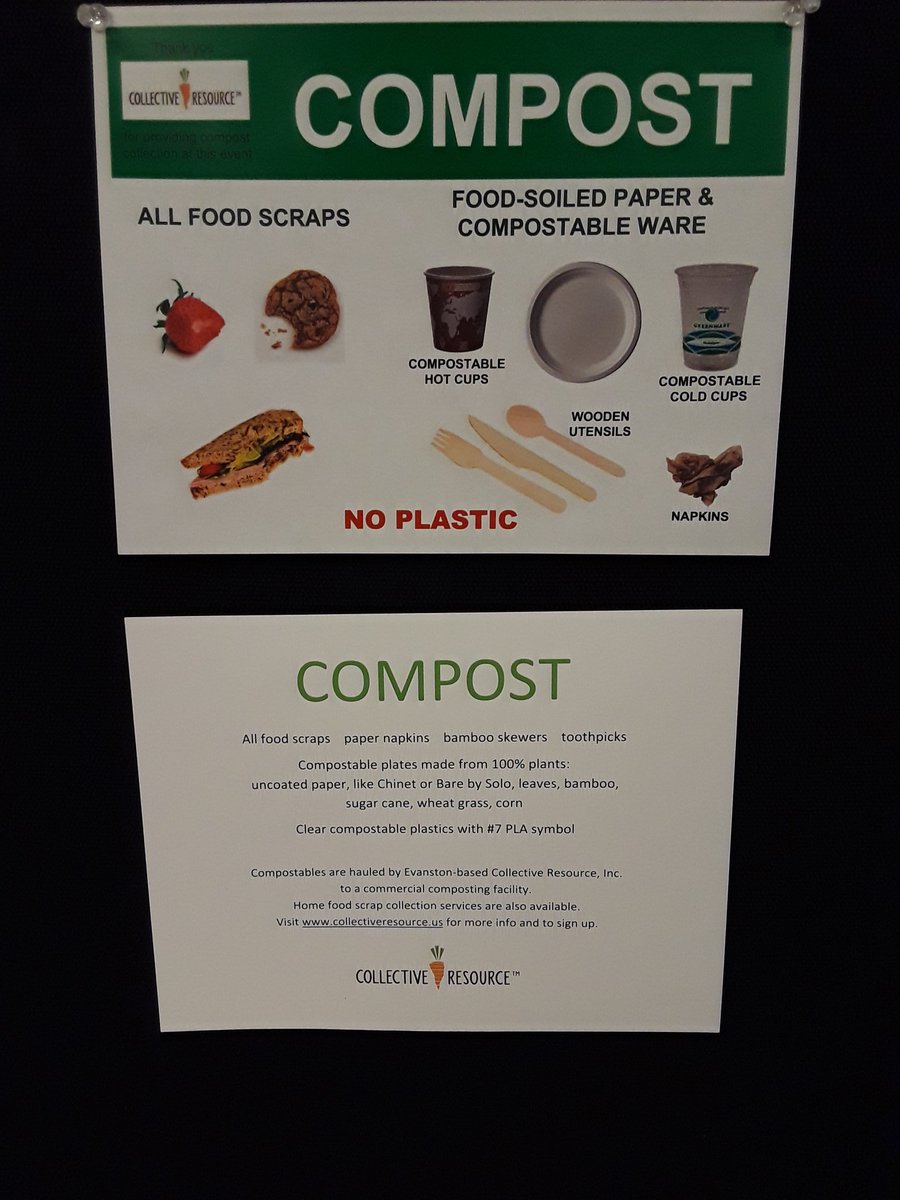 soaringgrace's tweet photo. Gratitude to Erlene and the gang at #CollectiveResource for doing the composting for the Summit! Thank you! #ILSFWCSummit https://t.co/rwWgi7hzqL