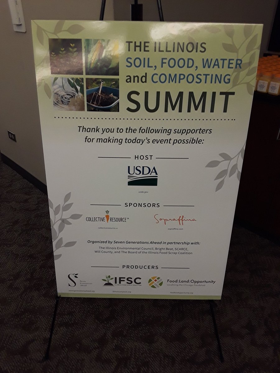 soaringgrace's tweet photo. Gratitude to Erlene and the gang at #CollectiveResource for doing the composting for the Summit! Thank you! #ILSFWCSummit https://t.co/rwWgi7hzqL