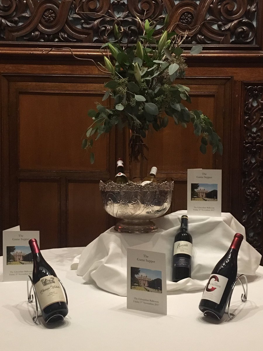 SwinfenHall's tweet photo. All set for our Game Supper this evening! #GameSupper #Lichfield #SwinfenHall #Staffordshire https://t.co/adNv0QT9Et